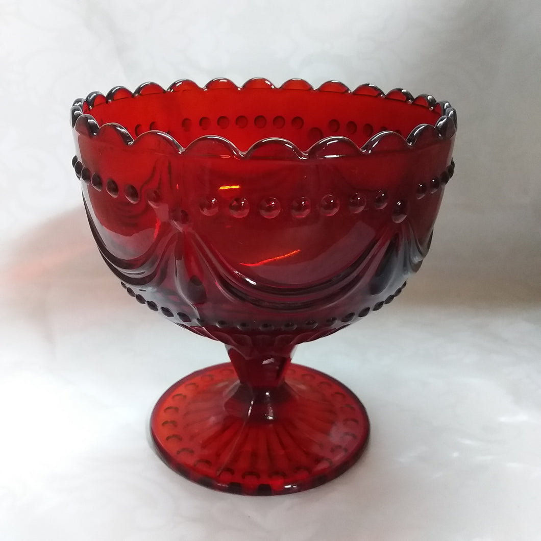 Sundae Glass Red