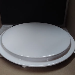 White Cake Mesh Dome Cover And Plate