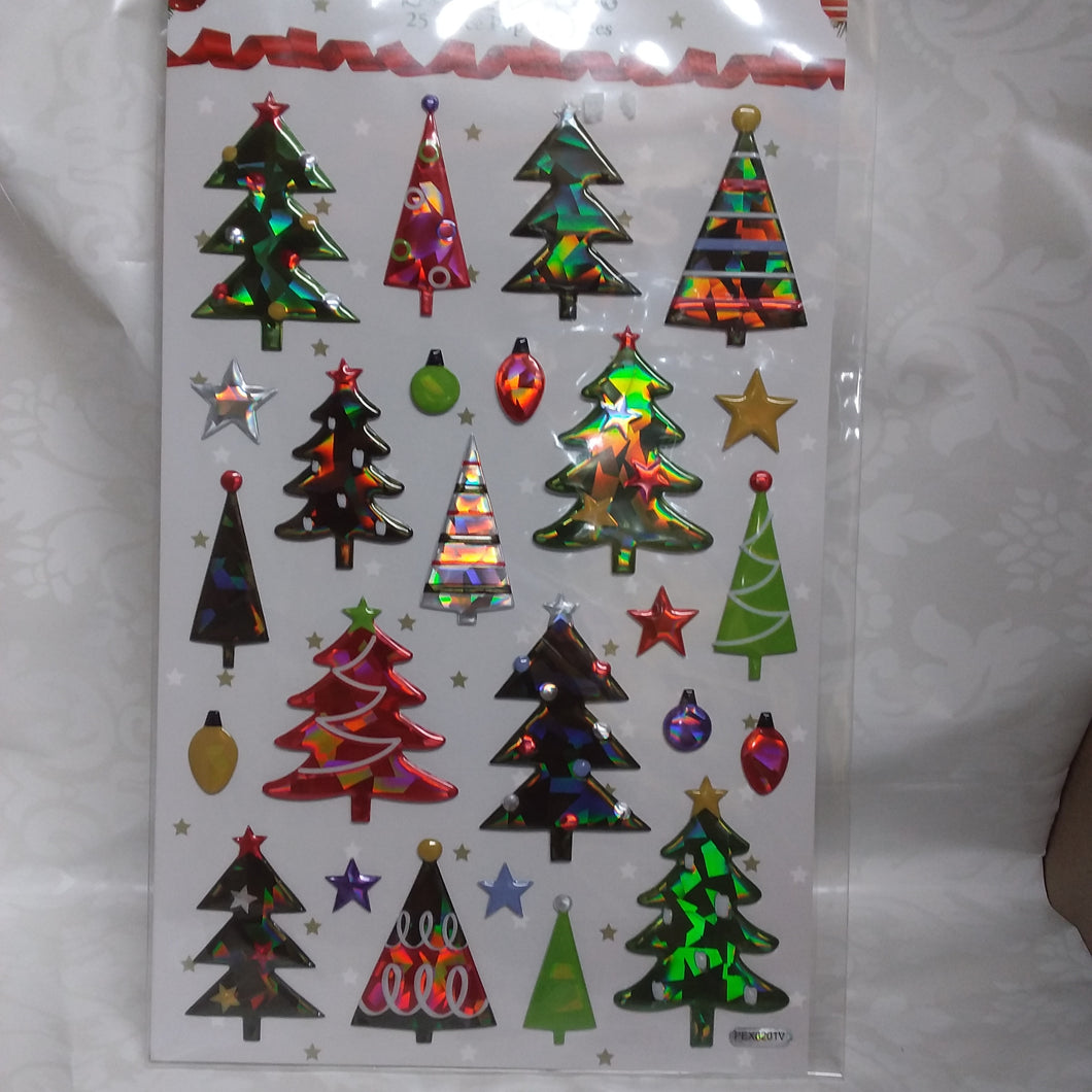 Sticker Set (25pcs) pop up Tree