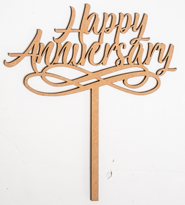 Happy Anniversary | Cake Topper