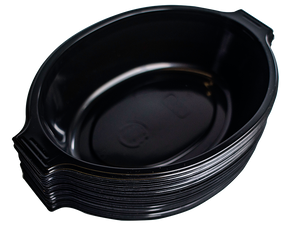 Plastic Take Away Dish [Balck]