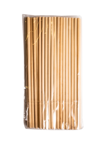 Round Craft Sticks [20 x 0.5 cm]