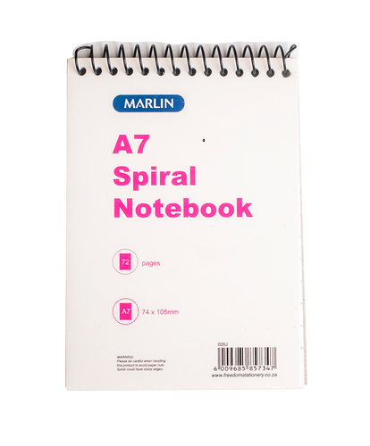 Notebook [A7 Spiral]