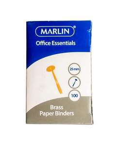 Brass Paper Binders 25mm | 100pc