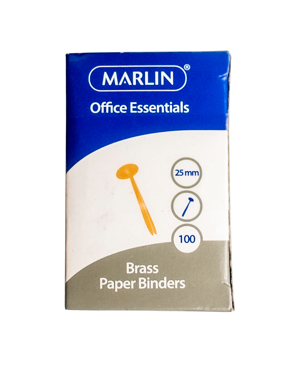 Brass Paper Binders 25mm | 100pc