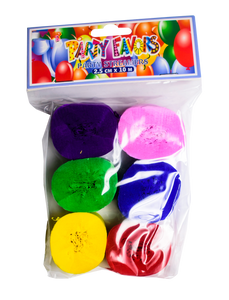 Party Streamers [2.5cm x 10m]