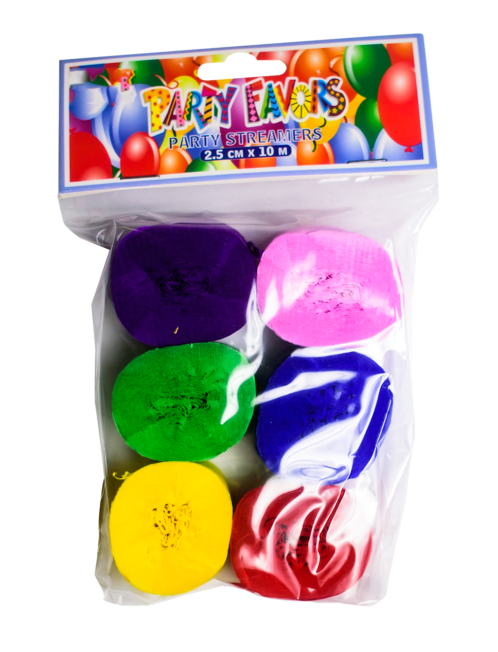 Party Streamers [2.5cm x 10m]
