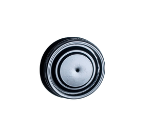 Foam Cup Lids In Black | 25pc