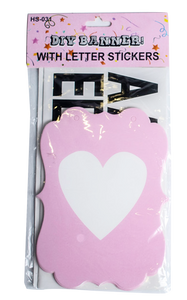 Party Banners [Letters & Stickers]