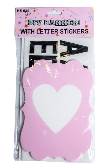 Party Banners [Letters & Stickers]