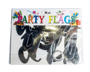 Happy Birthday Banner | 2m | Silver