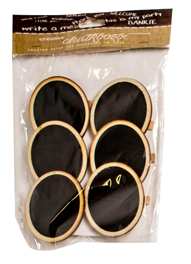 Chalkboard Pegs - Oval