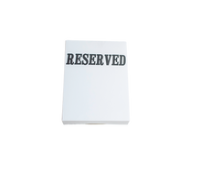 Load image into Gallery viewer, Table Reserved Cards [12 Pack]