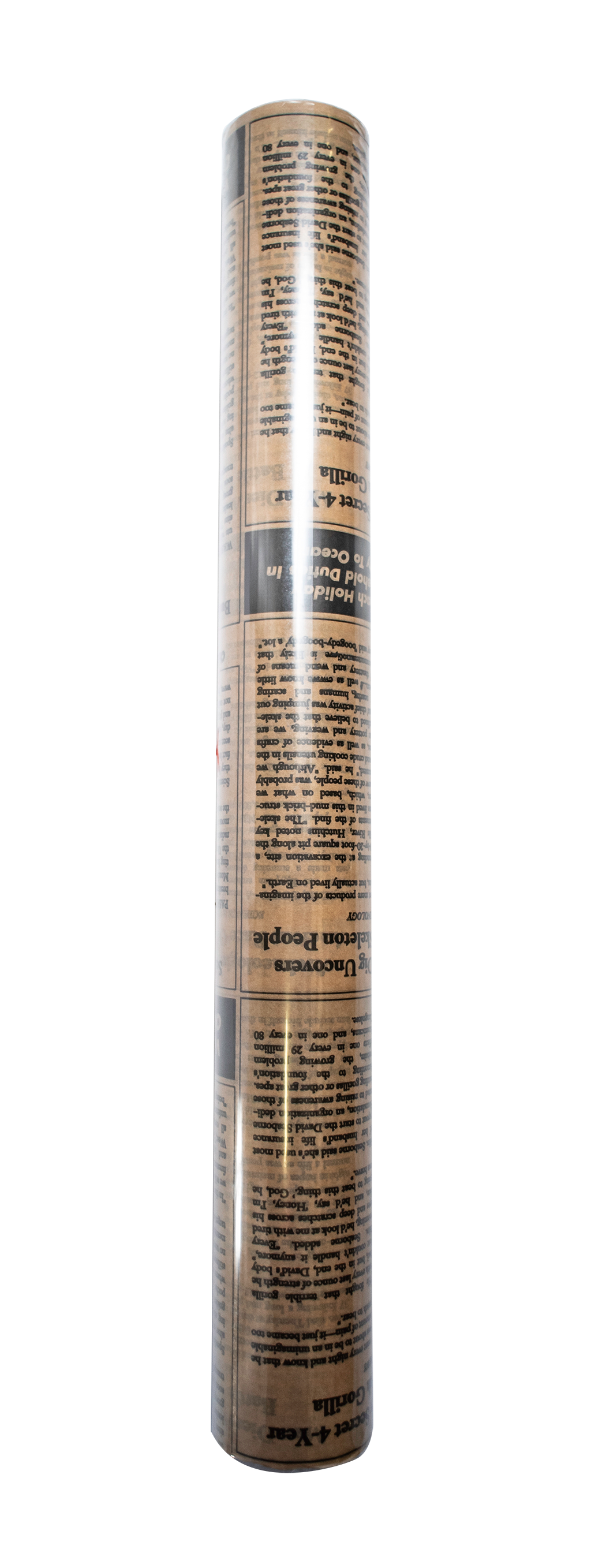 Newspaper Print Greaseproof Roll [620mmx50m]