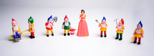 Snow White and the Seven Dwarfs Cake Decoration Figurines