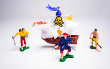 Load image into Gallery viewer, Pirate Themed Cake Figurine Decorations