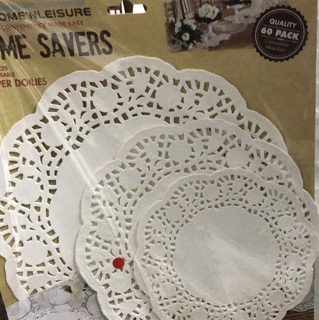Round Paper Doilies [60pcs]