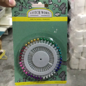 Pins on Wheel - Pearlised (40Pcs)