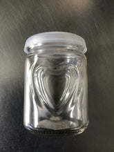 Load image into Gallery viewer, Heart Glass Jar with Lid