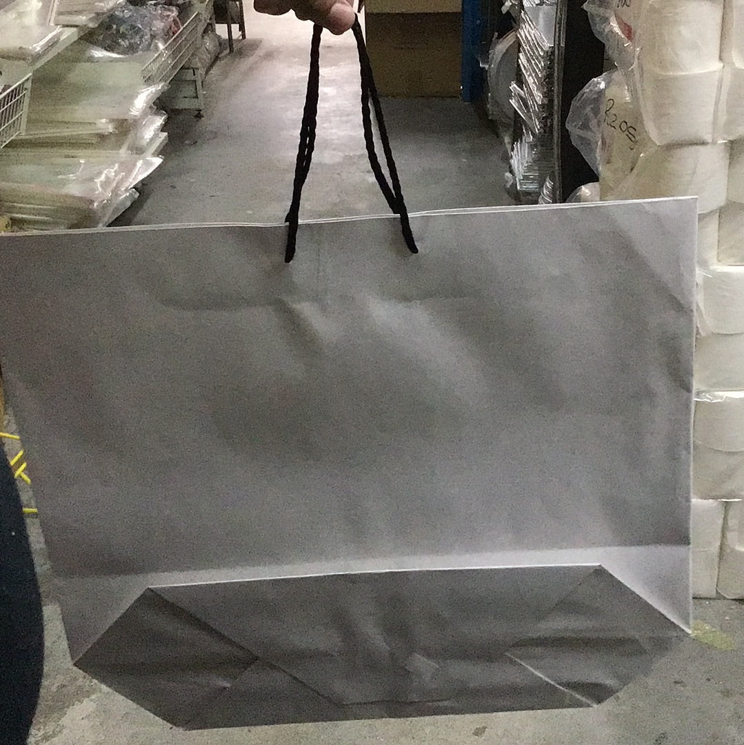 BrownKraft & WhiteKraft String Handle Paper Bags - WrapnPack